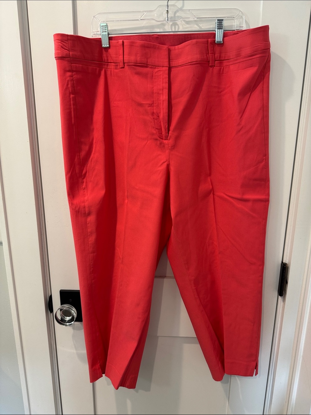 Coral Capri Pants